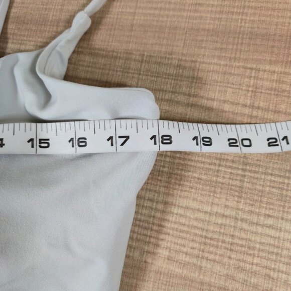 AVIA NWT Sports Bra Women Size XXXL Gray Padded Cropped Workout Casual - Picture 5 of 8